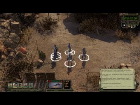 Easy Wasteland 2: Director's Cut Gameplay Tutorial 6 Secret Shrine & 1st Level-Up