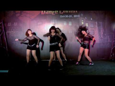 131030 BZ Hungry cover miss A - Bad Girl, Good Girl @Teen Pointer Halloween Cover Dance 2013 (Au)