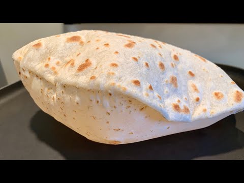 TORTILLAS DE HARINA/ truco para que queden REDONDAS.
