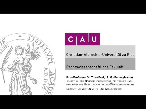 Vorlesung Konzern- und Umwandlungsrecht – Einheit 14