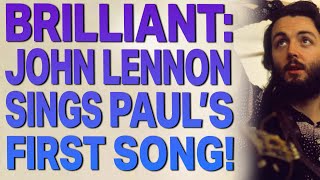 UNEARTHED BRILLIANCE: John Lennon&#39;s Genius Take On Paul McCartney&#39;s Debut!