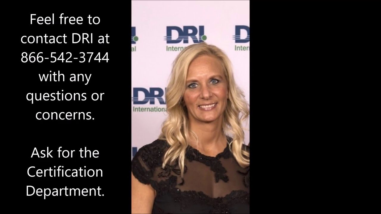 DRI's MBCP Certification