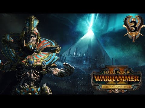 SIEGE OF THE BLACK PYRAMID OF NAGASH! - Tomb Kings Total War Warhammer 2 Campaign #3