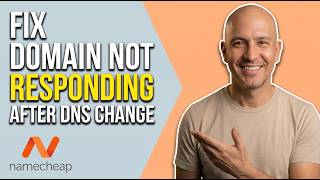 How To Fix Domain Not Responding After DNS Change In Namecheap (Step by Step Gui