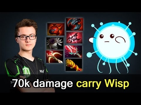 Miracle carry Wisp the Io 70k damage with roaming Spectre — Dota 2