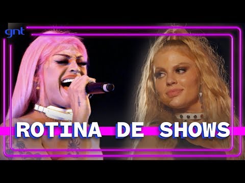 Pabllo Vittar loses her voice before show | Pabllo Vittar, Luisa Sonza, Lelle and Lexa | Authentic
