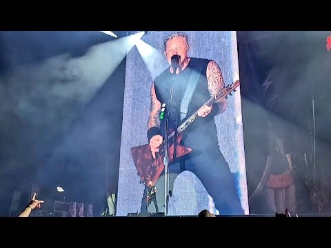 Metallica Live 24.06.22 Hockenheim Ende von One + Anfang Master Of Puppets