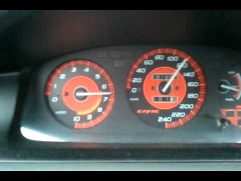 D16Z6+ Comp Cams 59300 acceleration 50 - 170 km/h