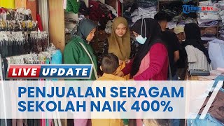 Tren Seragam Baru saat Ajaran Baru, Penjual Seragam Sekolah di Sampit Bisa Jual 100 Seragam Per Hari