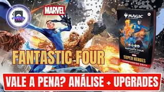 Quarteto Fantástico no Commander! Análise + upgrades do novo deck de Marvel Super Heroes | MTG