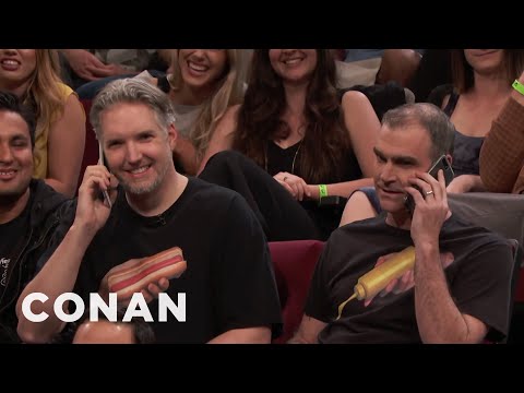 Shirt Buddies In The CONAN Audience | CONAN on TBS
