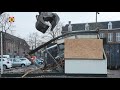 Friettent De Fer was in no time gesloopt.