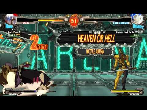 GGXrd Rev2 Venom [Lock-Down1] vs Haehyun [me]