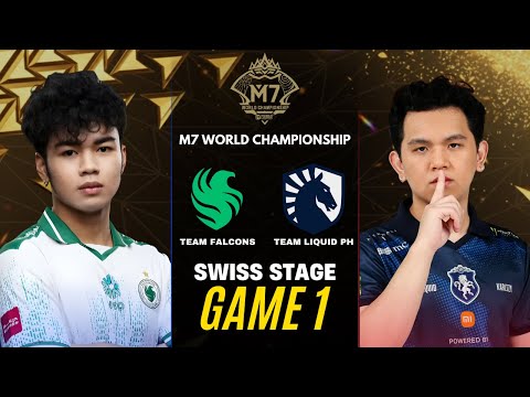 TEAM FALCONS vs TEAM LIQUID PH GAME 1 M7 SWISS STAGE DAY 2 | FLCN vs TLPH