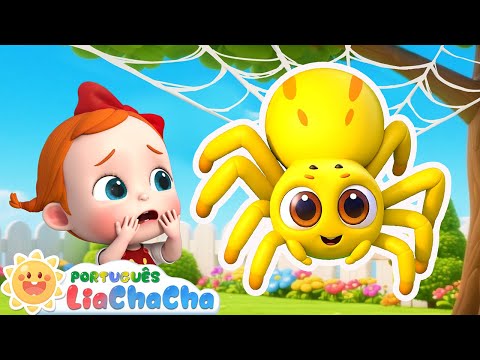 LiaChaCha em Português ☀️ Dona Aranha | Música Infantil & Canção para Crianças
