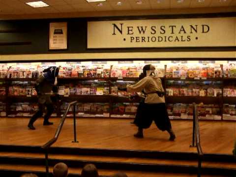 Baron Moonwulf vs Amalie & Briana at Barnes & Noble Demo