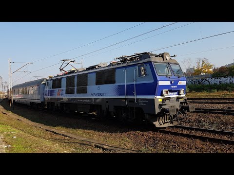 EP09-008 + IC BOZNAŃSKA z Krakowa do Przemyśla w okolicy ul.Konopnickiej w Rzeszowie 19.10.2017