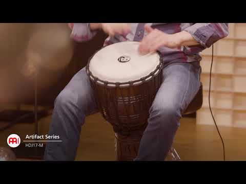 Демонстрация звучания джембе Meinl HDJ17-M