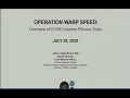 July 2020 ACIP Meeting - Overview of COVID-19 vaccine clinical trials July 2020 ACIP Meeting - Overview of COVID-19 vaccine clinical trials