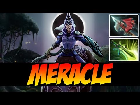 Meracle Plays Luna WITH HURRICANE PIKE - 8000 MMR - Dota 2
