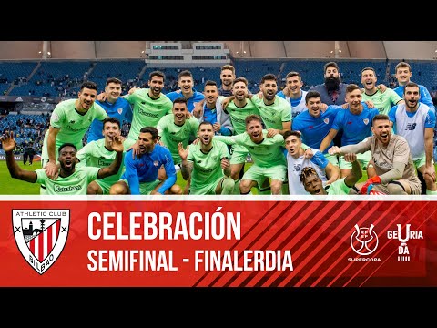Celebración I Semifinal Atlético de Madrid - Athletic Club finalerdia I Supercopa 2022