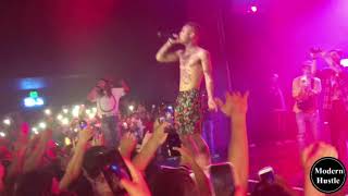 Lil Skies - Nowadays Ft. Landon Cube (LIVE in OC) BOTH TAKE OFF THEIR SHIRTS!!!