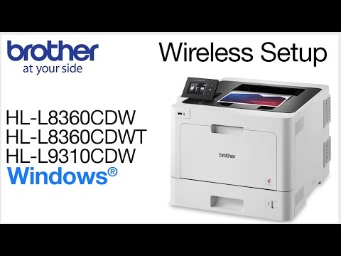 BROTHER HL-L9310CDW SPALVOTAS LAZERINIS Spausdintuvas, DVIPUSIS, LAN-1GBE, WIFI, NFC, 1GB, 31PPM video