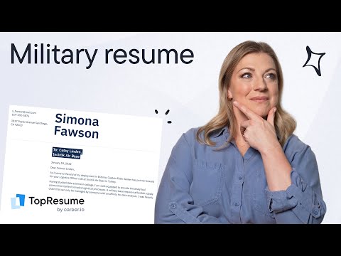 How to write a professional military resume for a civilian job