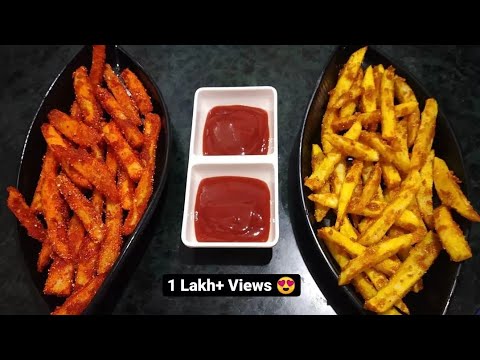 Masala french fries recipe 🍟| 2 ways french fries #potato #frenchfries #youtubeshortsvideo #fries