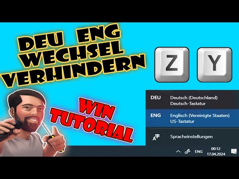 Windows wechselt auf Englische Tastatur beim Spielen - Y statt Z Tastatur - So löst Du das Problem!