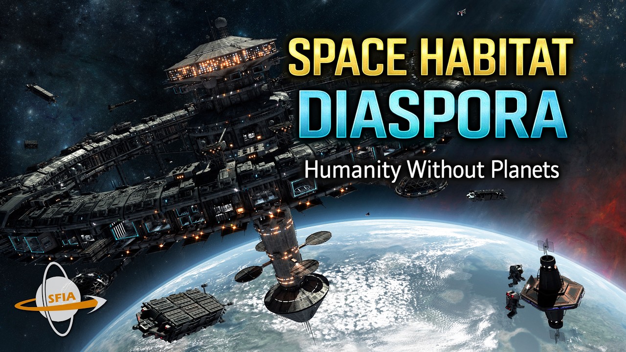 The Space Habitat Diaspora – Humanity Spreads Without Planets