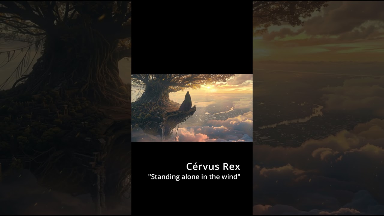 Cérvus Rex - "Standing alone in the wind"(short) #artmusic #anime #cyberpunk #musicvideo #manga