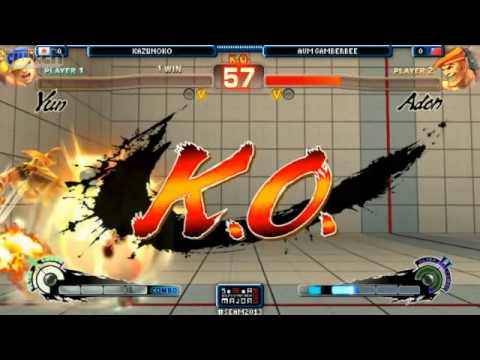 SEAM2013 day2 スパ4AE2012 TOP32w)　GamerBee vs かずのこ