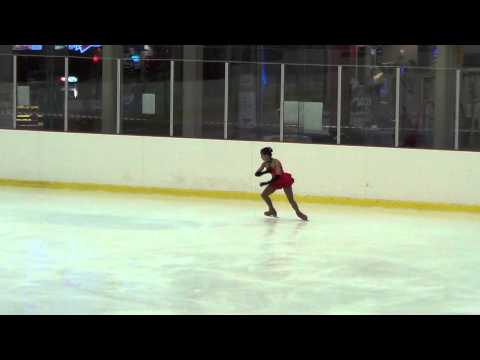 Mikaela Fuscher's short programme at South African Figure Skating Championships