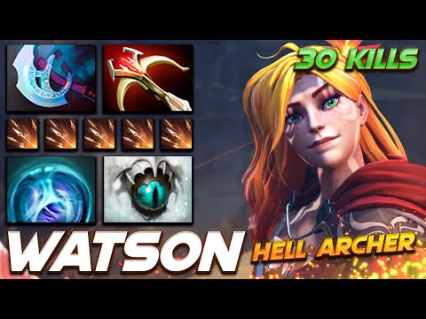 Watson Windranger [32/7/17] Hell Archer - Dota 2 Pro Gameplay [Watch & Learn]