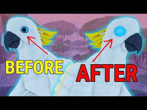 Glowing Eyes in Feather Family??