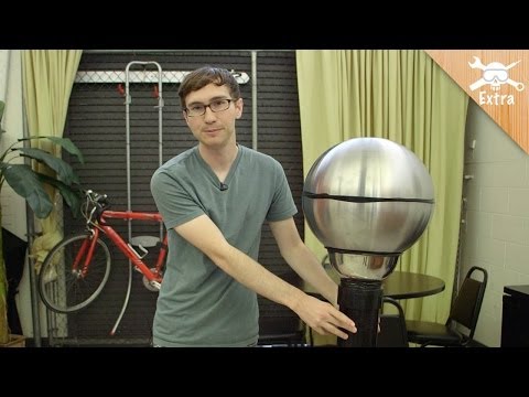 How to Make An Easy Van de Graaff Generator - DIY Extra
