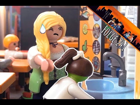 Lena hat Magen darm infekt am ersten Schultag - Playmobilvideo von Familie Mathes
