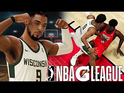 NBA 2K21 Next Gen MyCAREER #6 - I STEPPED OVER HIM! Last G Leauge Games!