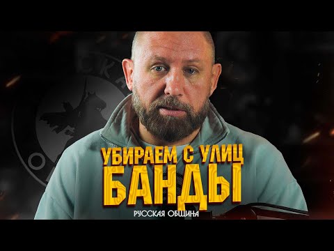 РУССКАЯ ОБЩИНА: Убираем с улиц банды! #россия #важное #новости