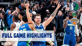 [高光] Luka Doncic 60pts 21reb 10ast vs Knick