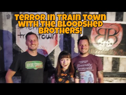 Terror in Train Town in Perris, CA! The Bloodshed Brothers Halloween 2019