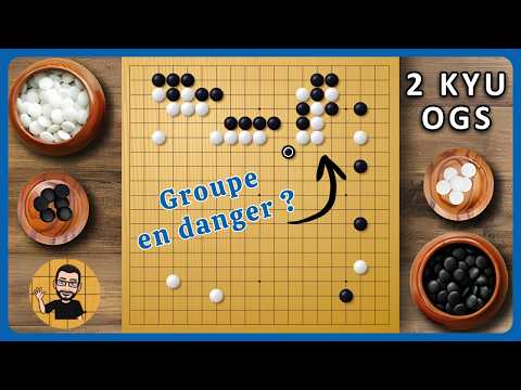 I'm facing a 2 Kyu OGS (55) | Go game