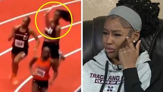 Virginia teen track runner who bashed opponent's head with baton charged with assault and battery.