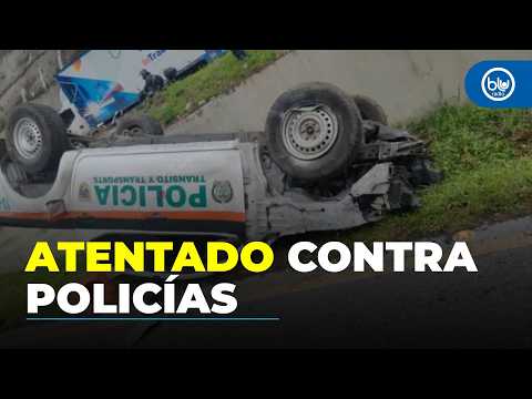 Ataque terrorista contra patrulla de la Policía en peaje Pamplonita, Norte de Santander