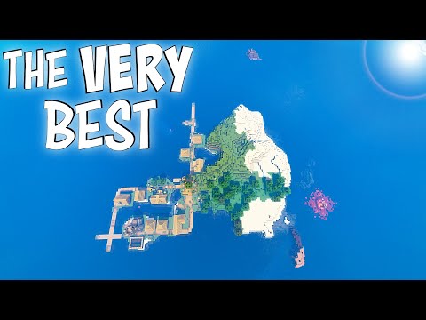 Best Minecraft Seeds with Island Villages EVER