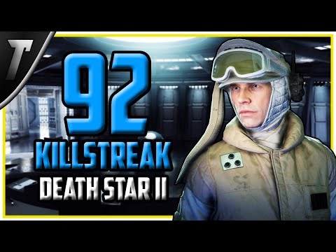Star Wars Battlefront 2 Luke Skywalker 92 Killstreak (Death Star II)