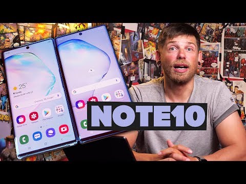 Смотрим на Samsung Galaxy Note10 и Note10 Plus! Video