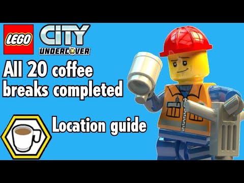 LEGO City Undercover - All 20 Coffee Breaks Completed (Unlock Albert Spindlerouter) 100% Guide