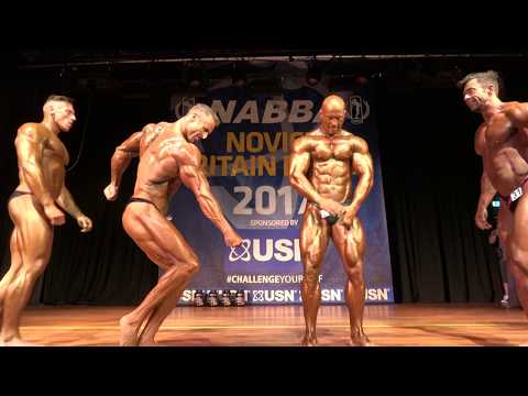 Posedown – Class 1 - USN NABBA Novice Britain Final 2017